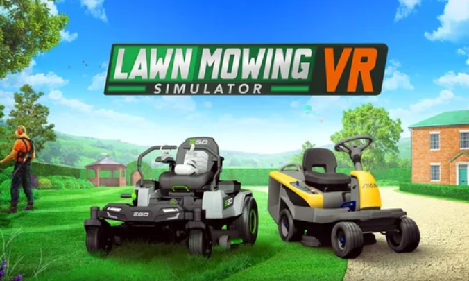 Lawn Mowing VR Simulator