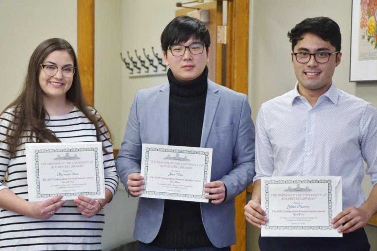 Winners of the Research Initiative Award