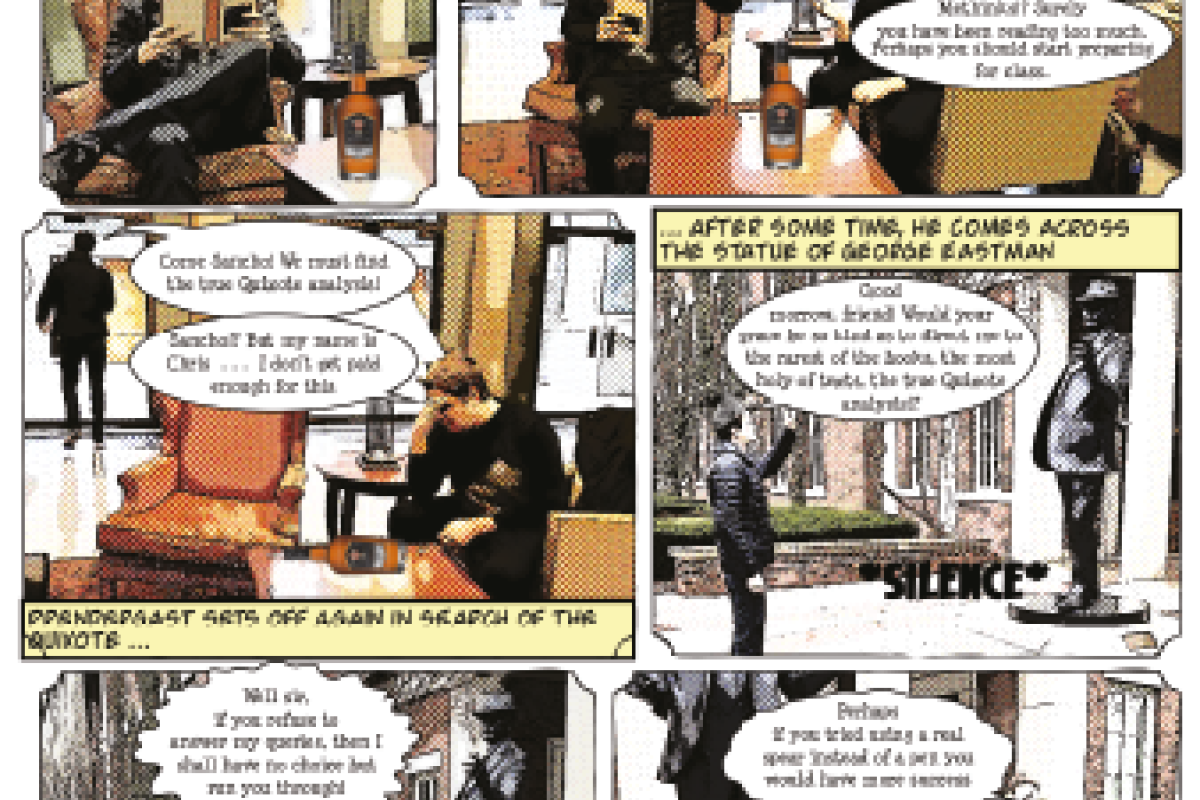 Six-panel comic page