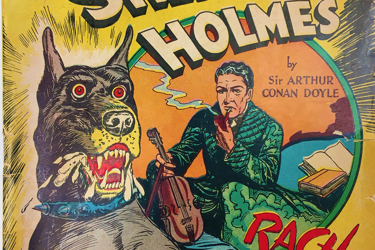 Classic Sherlock Holmes comic