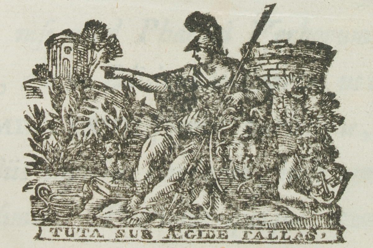 detail of engraving