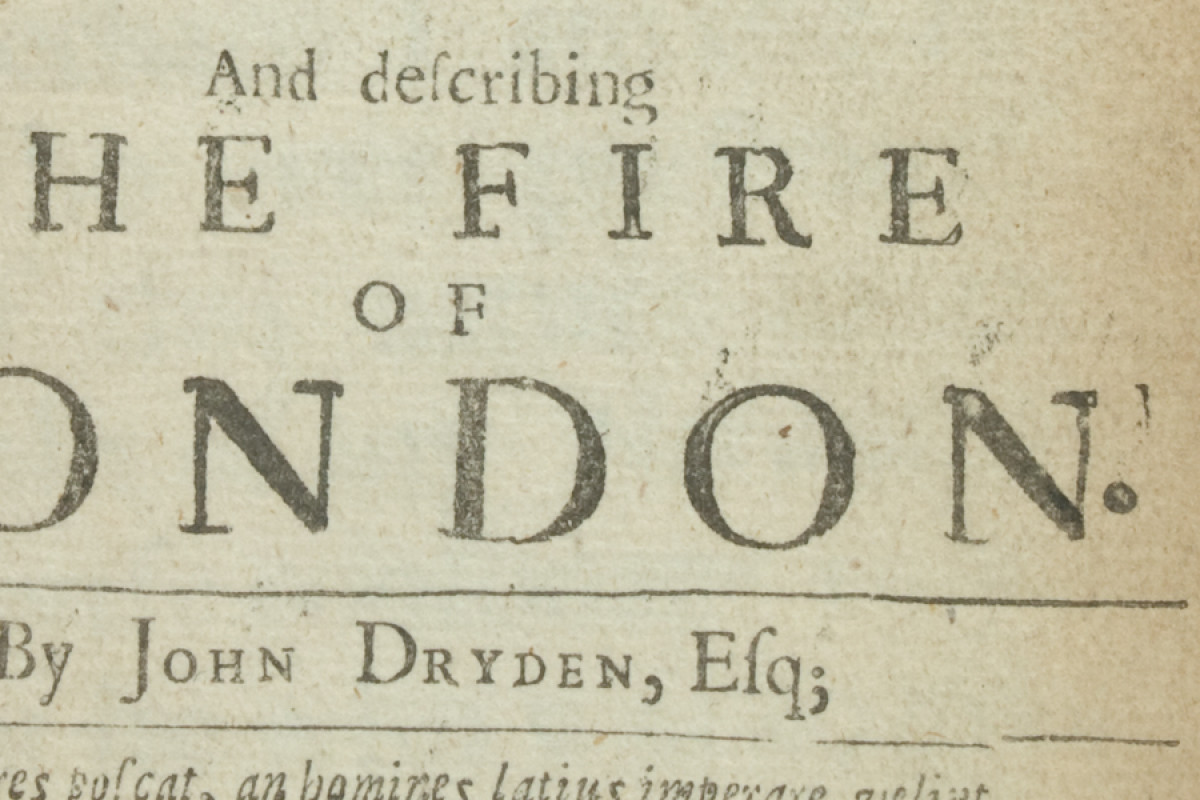 detail of title page