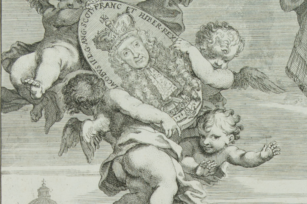 detail of engraving