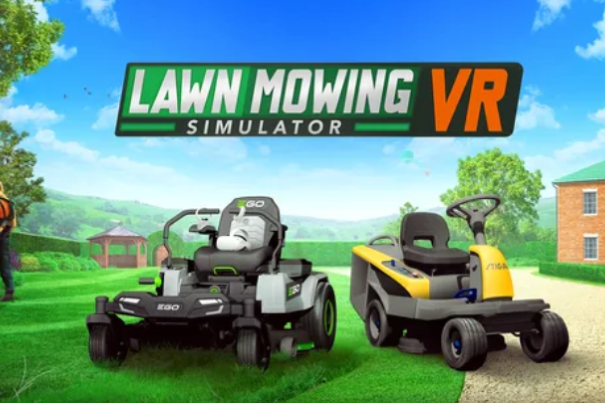 Lawn Mowing VR Simulator