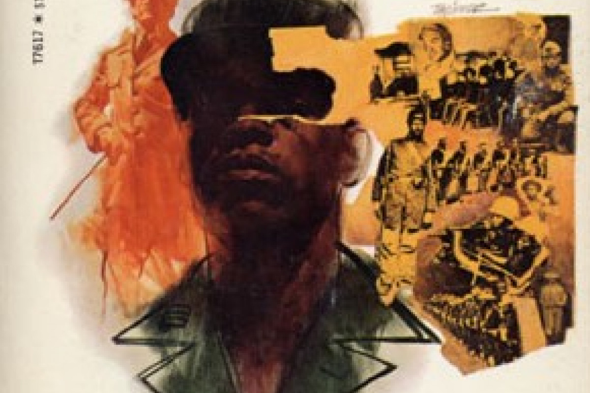 Part of the cover of John A. Williams' novel Captain Blackman