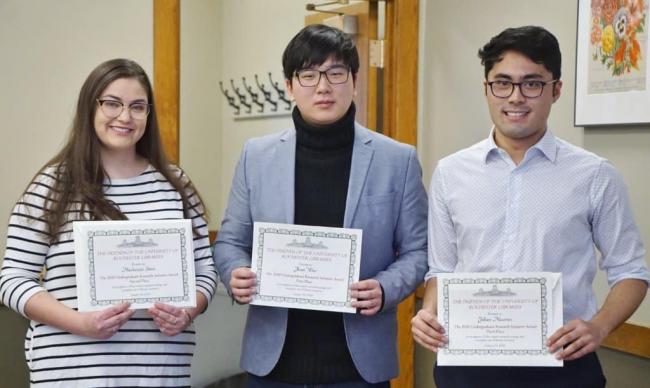 Winners of the Research Initiative Award