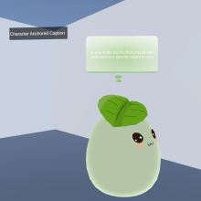 caption history example