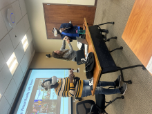 volunteer training session with Common Ground Health Community Ambassadors