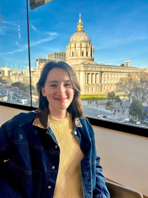 Leanna smiling in picture